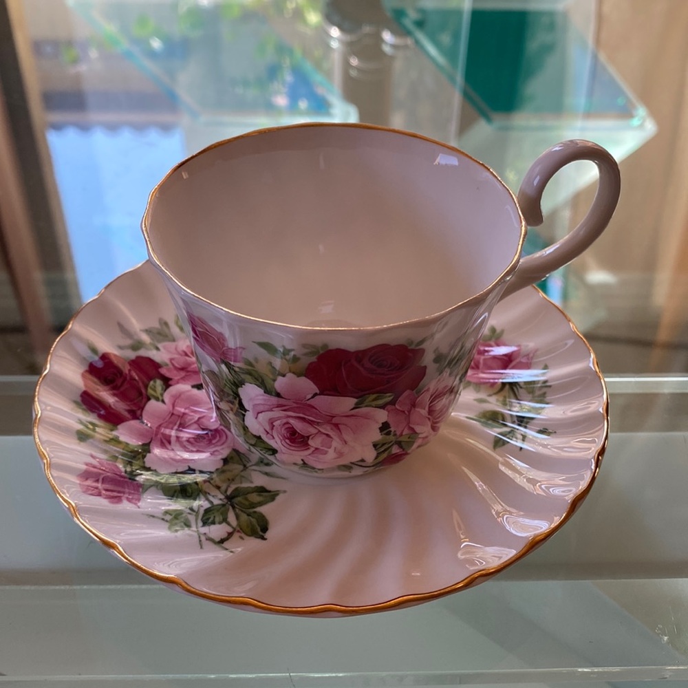 England Tea cup& dish